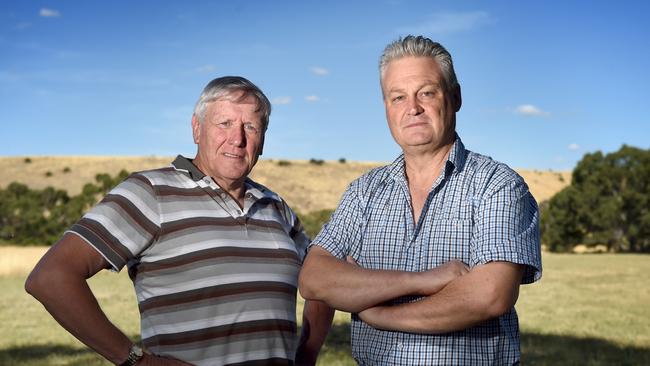 Freedom call: Peter Free and Trevor Dance are still leading the charge for Sunbury to form their own council. Picture: Kylie Else