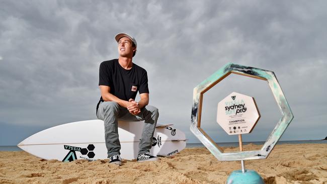 Jordy Lawler the day after his big win. Picture: AAP IMAGE / Troy Snook)