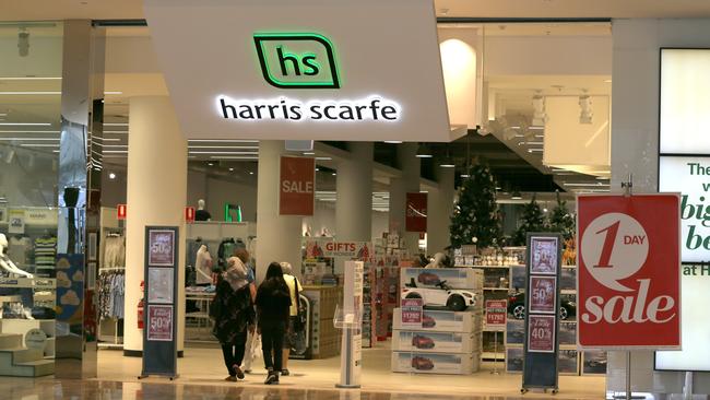 Harris Scarfe has gone into receivership. Picture: AAP / Kelly Barnes