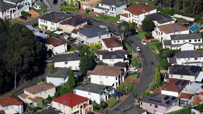 Western Sydney residents are up to 87 per more likely to have solar power or battery storage systems compared to their inner-city residents. Picture: NCA NewsWire / Gaye Gerard