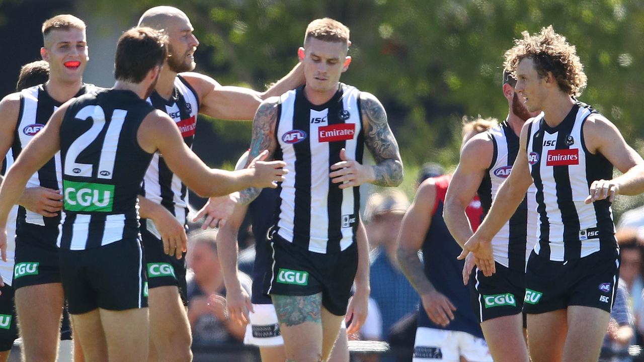 Dayne Beams is back firing at Collingwood. (Photo by Scott Barbour/Getty Images)