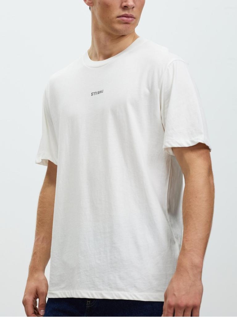 Thrills, Minimal Thrills Merch Fit Tee. Picture: THE ICONIC