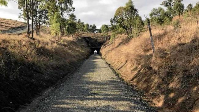 Brisbane Valley Rail Trail. Picture: Greg Noble