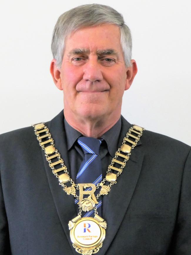 Renmark Paringa Mayor Peter Hunter. Picture: Supplied