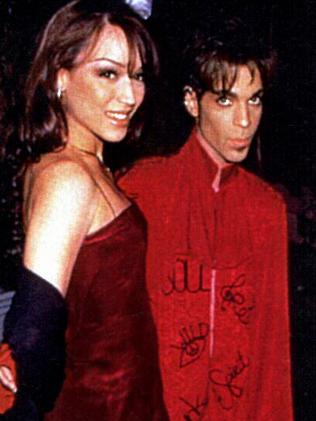 First wife ... Singer Prince with ex-wife Mayte.  Picture:  Supplied