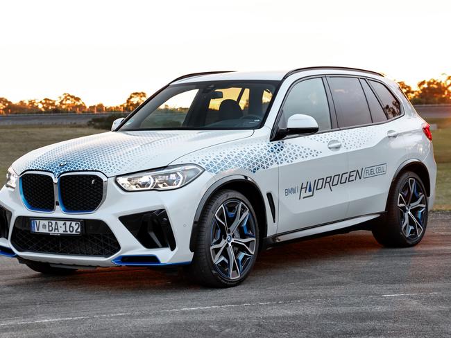 BMW's hydrogen powered iX5 SUV.