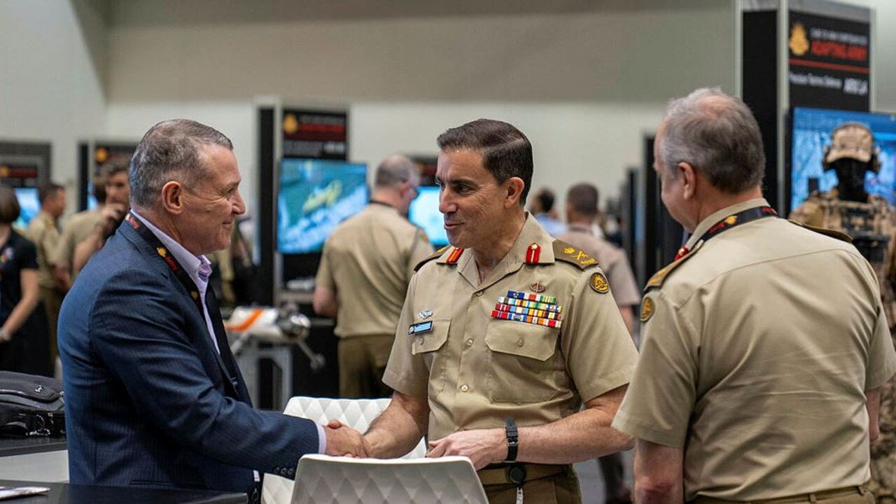 Chief of Army Lieutenant General Simon Stuart attending a previous Army Innovation Day. Picture: Department of Defence.