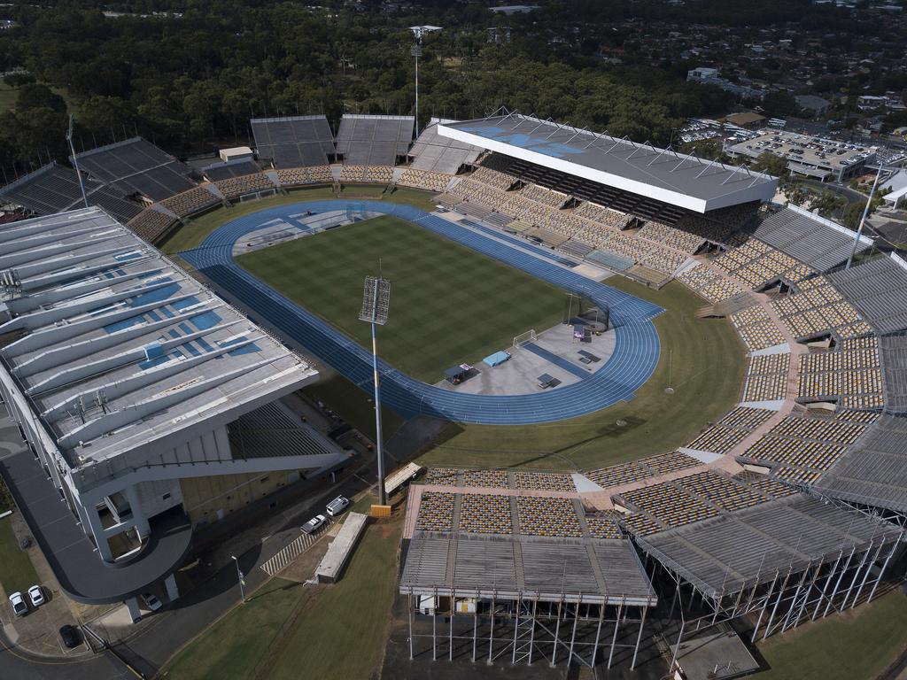 The Queensland Sport and Athletics Centre has been earmarked as a venue for the 2032 Olympics. John Coates believes a new facility the existing stadium.