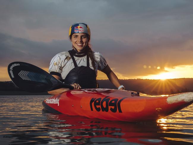 Champion Australian canoeist Jessica Fox is enjoying a purple patch in Europe.