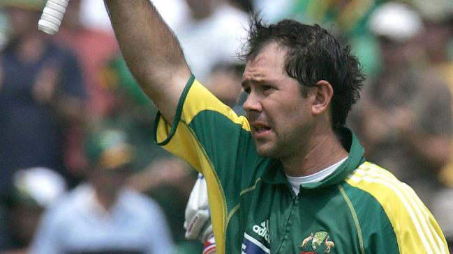 Ricky Ponting scored 30 ODI centuries — but none better than this effort in Joburg. Picture: AP