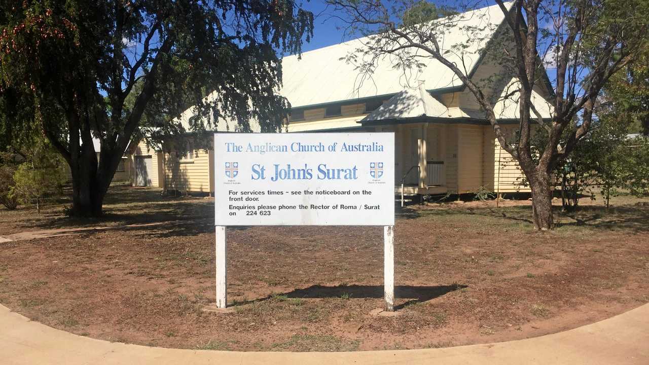 St John's Anglican Church, Surat, will be closing on May 4. Picture: Wendy Newman