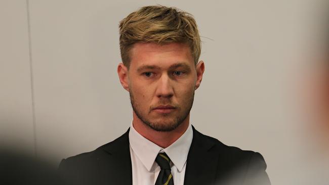Nathan Broad press conference: Richmond nude photo scandal 