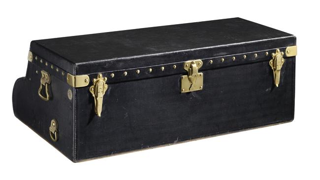 The LV monogrammed trunk that will be gifted to the driver who wins the first race of the 2025 F1 season. Image: Supplied