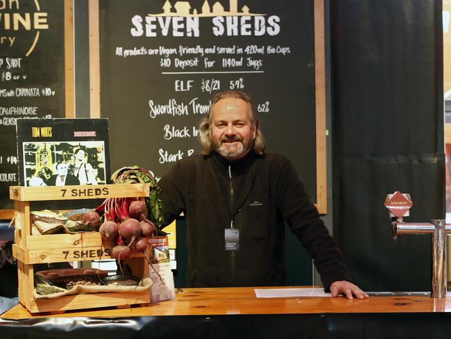 Seven Sheds Brewery owner Willie Simpson. Picture: Kim Eiszele