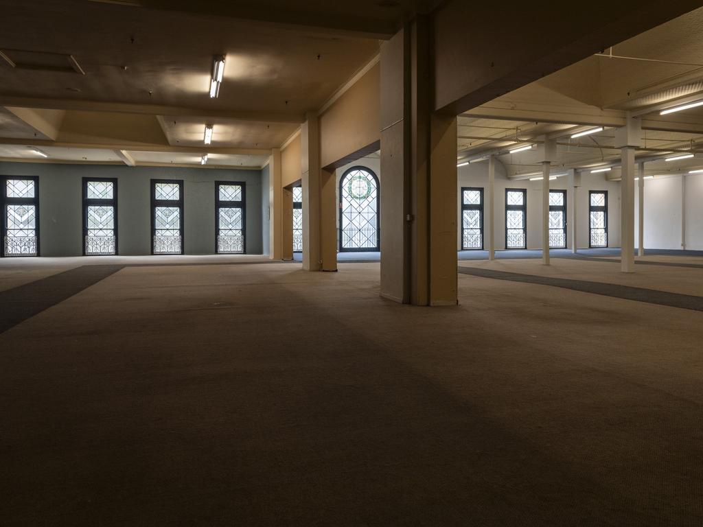 Inside the Pigott's building as owners Rowes detail plans for the historic Toowoomba CBD site, Monday, January 29, 2024. (Photo: Kevin Farmer)