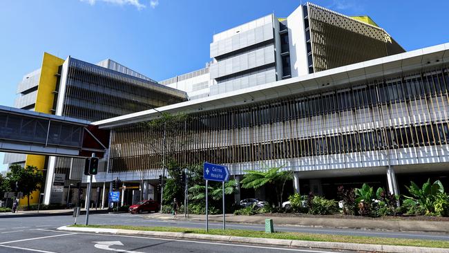A war of words has erupted over a proposal to relocate the helipad to the top of a Cairns Hospital building. Picture: Brendan Radke