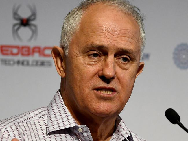 Former prime minister Malcolm Turnbull speaks during the National Smart Energy Summit at the Hilton Hotel in Sydney, Tuesday, December 10, 2019. (AAP Image/Bianca De Marchi) NO ARCHIVING