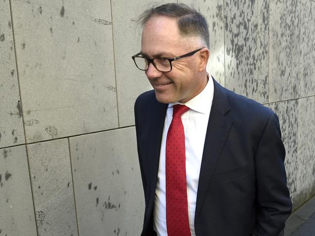 Richard Riordan’s estranged brother Anthony has been charged with tax fraud, stalking and theft. (Pictured above is Richard) Picture: NCA NewsWire / Andrew Henshaw
