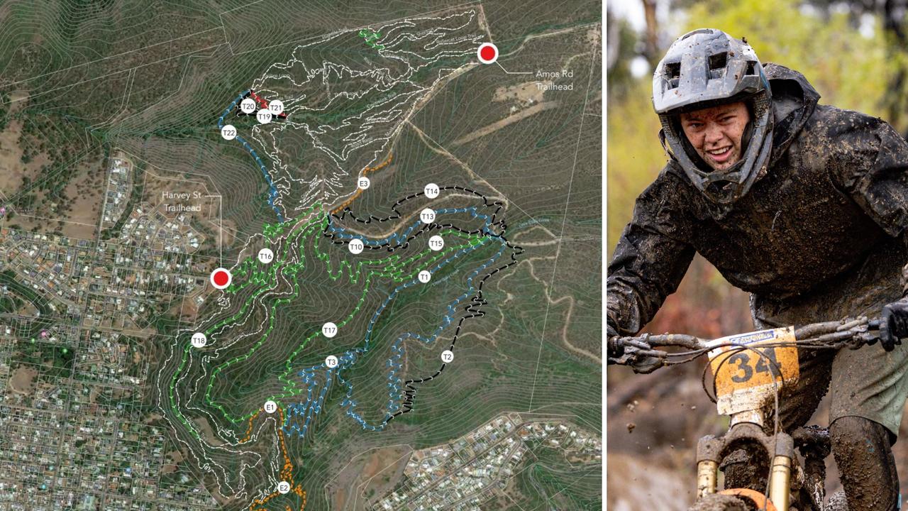 The Toowoomba Mountain Bike Club has urged the council to had over the delivery of a masterplanned series of trails across the escarpment to it after a federal funding grant was terminated. Right photo by Mick Kelly.