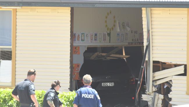 New South Wales emergency services personnel attending the crash. Picture: Dean Lewins ARCHIVING