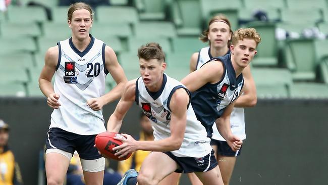 Sam Walsh in action for Vic Country during the under-18 national championships.