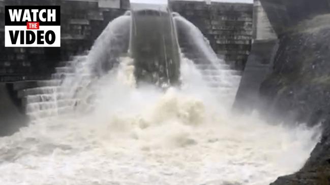 Hinze Dam released due to torrential rain