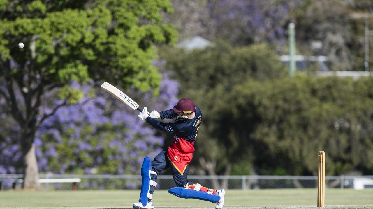 Ben Brocherie bats for Metropolitan-Easts. Picture: Kevin Farmer