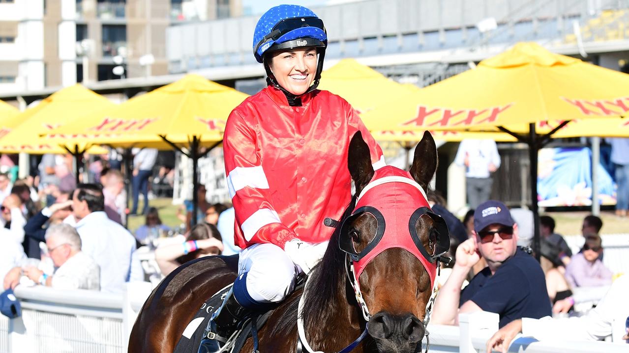 Tegan Harrison has a good book of rides at Grafton on Tuesday. Picture: Trackside Photography