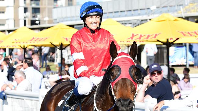 Tegan Harrison has a good book of rides at Grafton on Tuesday. Picture: Trackside Photography