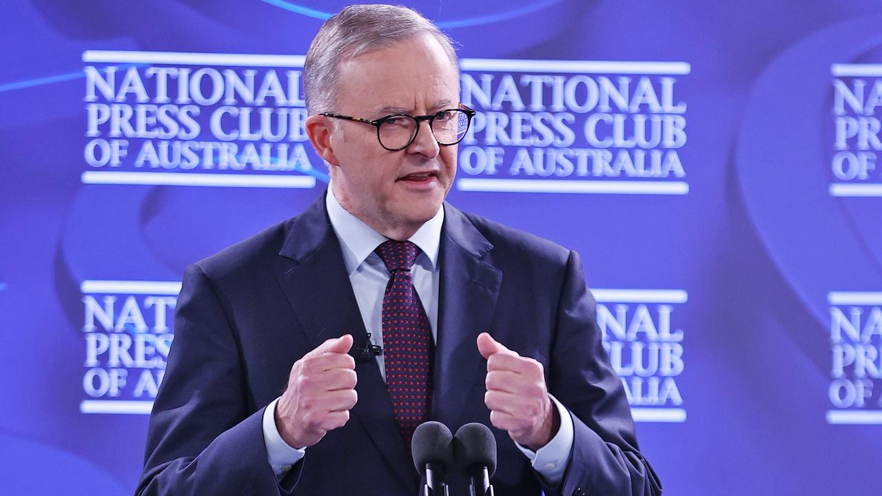 Mr Albanese says he won’t leak text messages from international leaders. Picture: Sam Ruttyn