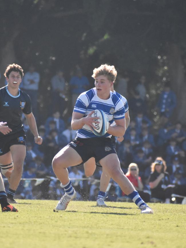 Nudgee v Brisbane Grammar in GPS rugby action.