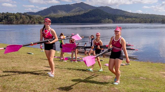 24.08.2024 - 2024 Brisbane Schoolgirl Rowing Association Championship. Photos by Stephen Archer.
