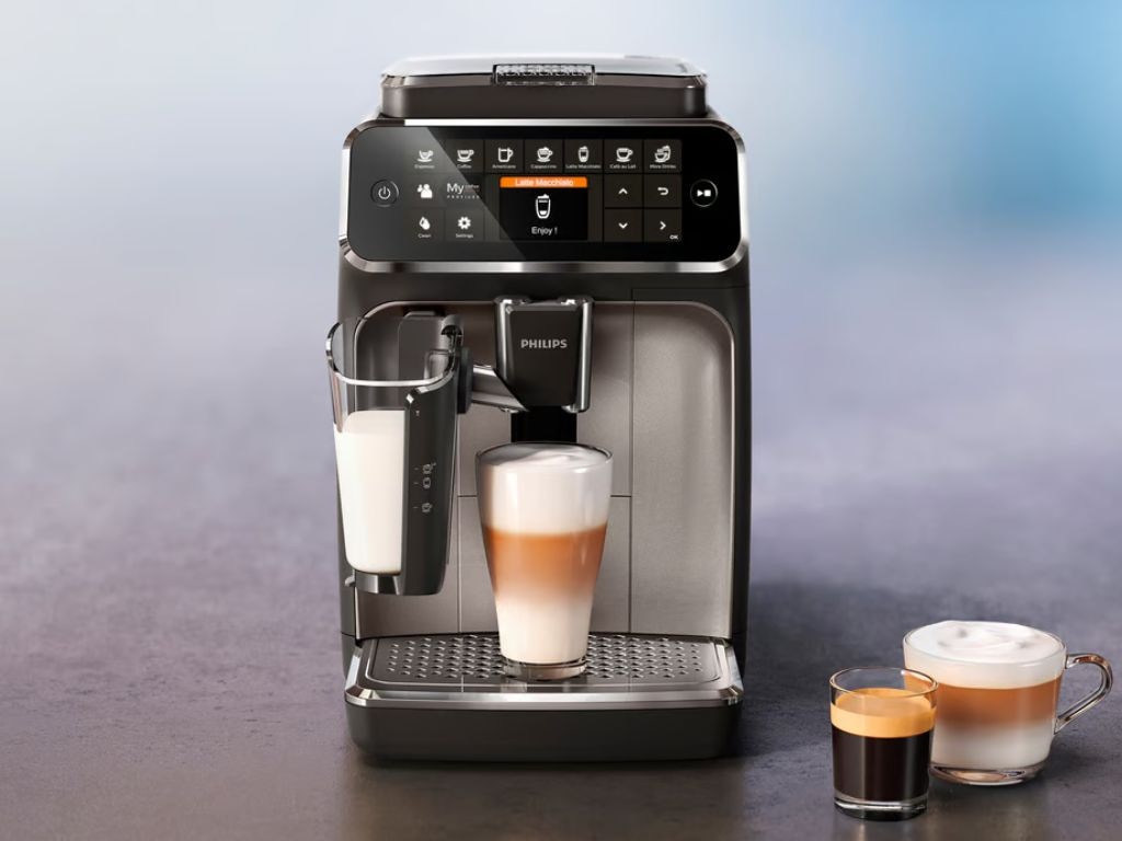 Score big on automatic coffee machines this Black Friday. Picture: De'Longhi.