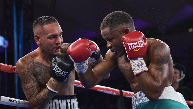 Paul Fleming and Bruno Tarimo. Picture: Getty Images