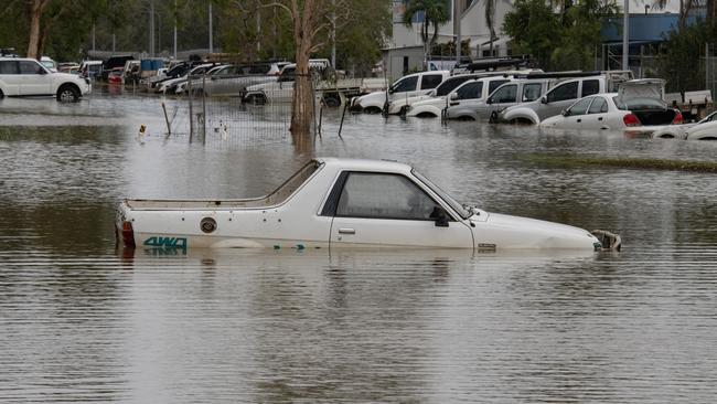 CAIRNS, AUSTRALIA, NewsWire Photos. DECEMBER 18, 2023: Massive floods in the wake of Cyclone Jasper caused flooding to close Cairns Airport and surrounds  Monday18th December 2023Picture: NCA NewsWire / Brian Cassey