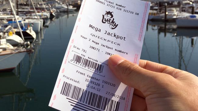 A lucky lotto winner nearly had his fortune snatched from his grasp when a co-worker tried to claim a share.