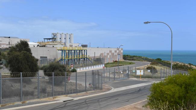 The desalination plant at Lonsdale.