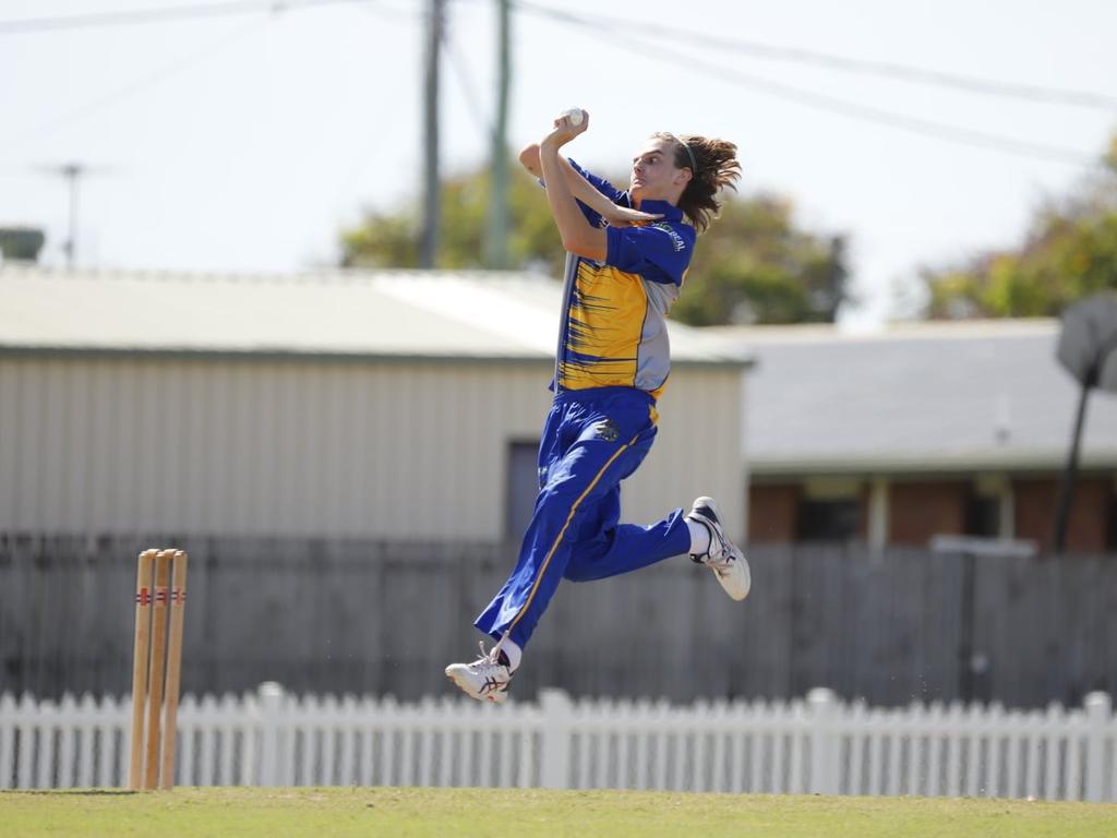 Harrison Holmes for Souths Sharks Cricket Club. Picture: Contributed