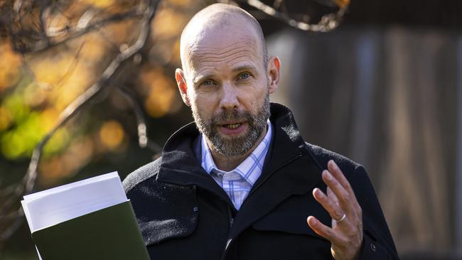 Covid Testing Commander Jeroen Weimar. Picture: Daniel Pockett/Getty Images