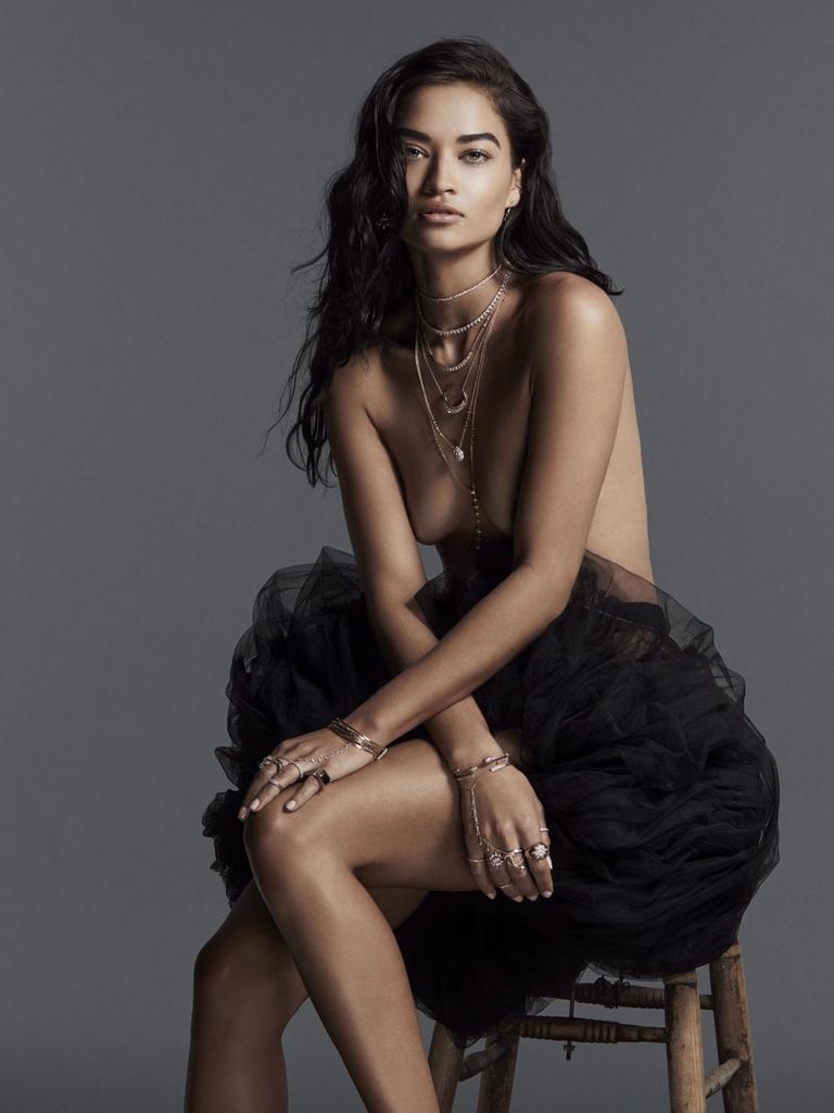 Shanina Shaik Topless And Dripping In Jewels The Courier Mail