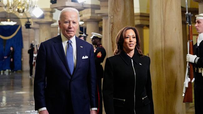 Biden’s picking his vice-president on DEI grounds was a disaster for his party. Picture: AFP