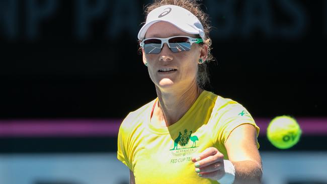 Sam Stosur brings a ton of experience to the Aussie squad.