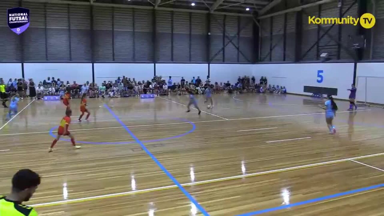 Replay: Football NSW Thunder v Football South Australia (U13 Girls) -  2025 National Futsal Championships Day 1