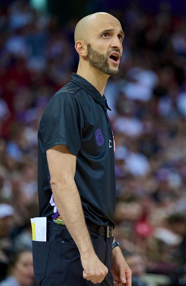 Sydney Kings coach, Mahmoud Abdelfattah. Picture: Brett Hemmings/Getty Images