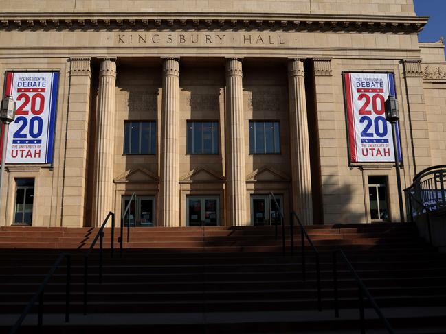 The Kingsbury Hall at the University of Utah in Salt Lake City will host the Vice Presidential debate. Picture: Getty Images.