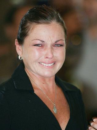 Schapelle Corby broke down and refused to leave the court room in 2005. Picture: Gary Ramage.