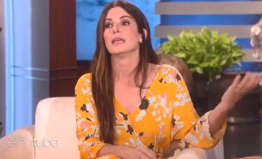 Sandra Bullock on the Ellen Show