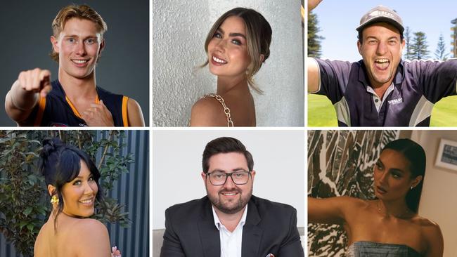 Six of SA's most eligible singles. Pictures: Suppliedfile