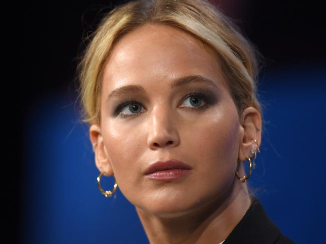 Lawrence said she was having a hard time accepting her family’s political views. Picture: Riccardo Savi/Getty Images for Concordia Summit