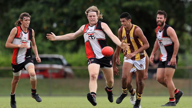 Remembered: Lachie Poulter playing for Cairns Saints. Picture: Justin Brierty